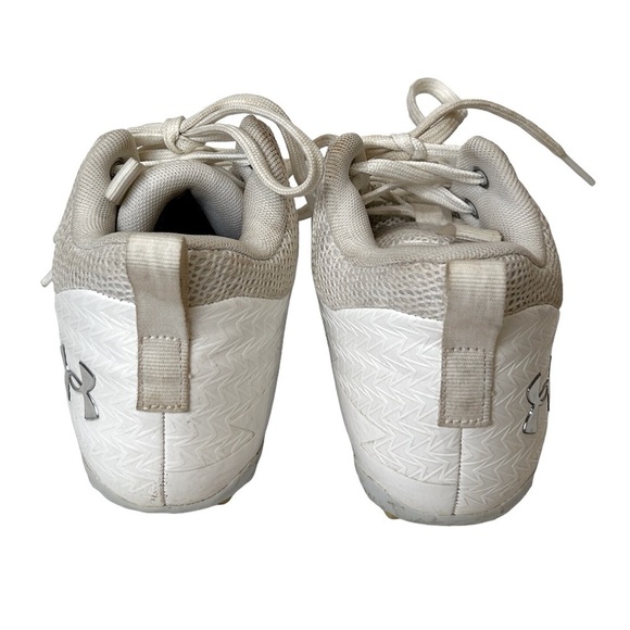 Under Armour Boys Cleats Spotlight Select 3 Jr. MC White size-6Y GUC - Picture 4 of 7